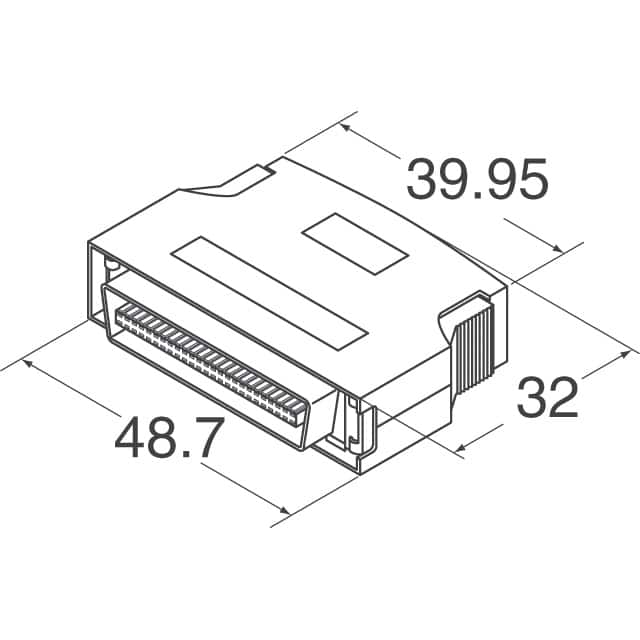 DX70M-50P(TB)-CV Hirose Electric Co Ltd  D-Sub D-Shaped Connector Terminators